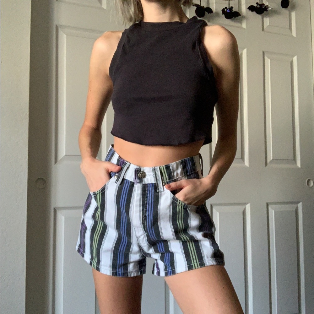 LEVIS / striped denim - Picture 3 of 5